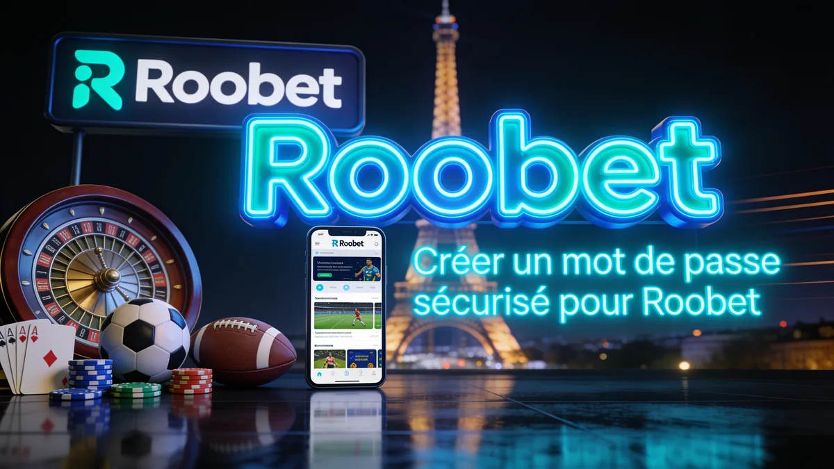 Créer un mot de passe sécurisé pour Roobet : guide roobet pour les joueurs en France